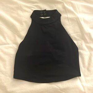 Black Alo Yoga size small halter tank top/sports bra